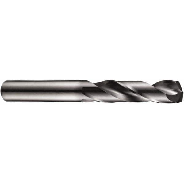 DORMER - 8.5mm 140° Spiral Flute Solid Carbide Screw Machine Drill Bit - USA Tool & Supply