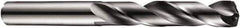 DORMER - 45/64" 140° Solid Carbide Jobber Drill - TiAlN Finish, Right Hand Cut, Spiral Flute, Straight Shank, 143mm OAL, Four Facet Split Point - USA Tool & Supply