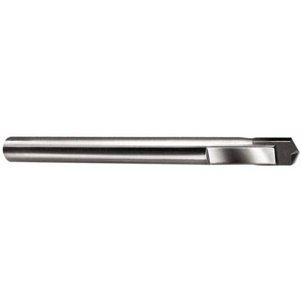 Made in USA - 0.642" Carbide-Tipped 6 Flute Chucking Reamer - USA Tool & Supply