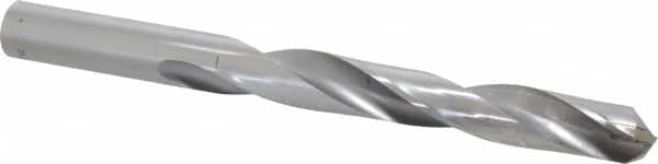 Made in USA - 43/64" 135° Carbide-Tipped Jobber Drill - USA Tool & Supply