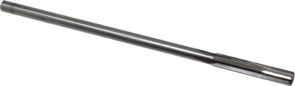 Made in USA - 0.269" Carbide-Tipped 4 Flute Chucking Reamer - Straight Flute, 15/64" Straight Shank, 1-1/2" Flute Length, 6" OAL - USA Tool & Supply