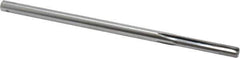 Made in USA - 0.288" Carbide-Tipped 4 Flute Chucking Reamer - Straight Flute, 9/32" Straight Shank, 1-1/2" Flute Length, 6" OAL - USA Tool & Supply