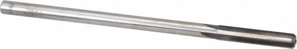 Made in USA - 0.301" Carbide-Tipped 4 Flute Chucking Reamer - Straight Flute, 9/32" Straight Shank, 1-1/2" Flute Length, 6" OAL - USA Tool & Supply