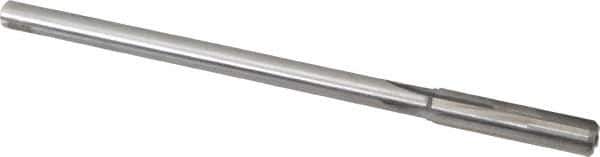 Made in USA - 0.336" Carbide-Tipped 4 Flute Chucking Reamer - Straight Flute, 9/32" Straight Shank, 1-1/2" Flute Length, 6" OAL - USA Tool & Supply