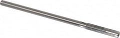 Made in USA - 0.351" Carbide-Tipped 4 Flute Chucking Reamer - USA Tool & Supply