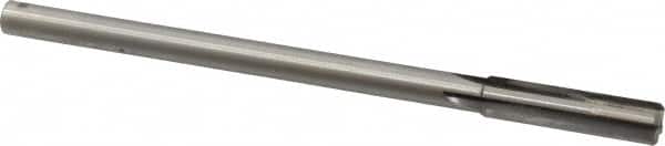 Made in USA - 0.437" Carbide-Tipped 4 Flute Dowel Pin Chucking Reamer - USA Tool & Supply