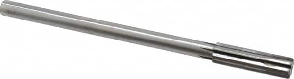 Made in USA - 0.556" Carbide-Tipped 6 Flute Chucking Reamer - USA Tool & Supply