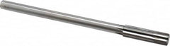 Made in USA - 0.556" Carbide-Tipped 6 Flute Chucking Reamer - USA Tool & Supply