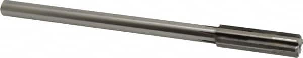 Made in USA - 0.575" Carbide-Tipped 6 Flute Chucking Reamer - USA Tool & Supply