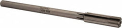 Made in USA - 0.584" Carbide-Tipped 6 Flute Chucking Reamer - USA Tool & Supply