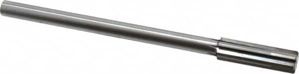Made in USA - 0.596" Carbide-Tipped 6 Flute Chucking Reamer - USA Tool & Supply