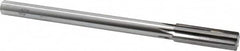 Made in USA - 0.672" Carbide-Tipped 6 Flute Chucking Reamer - USA Tool & Supply