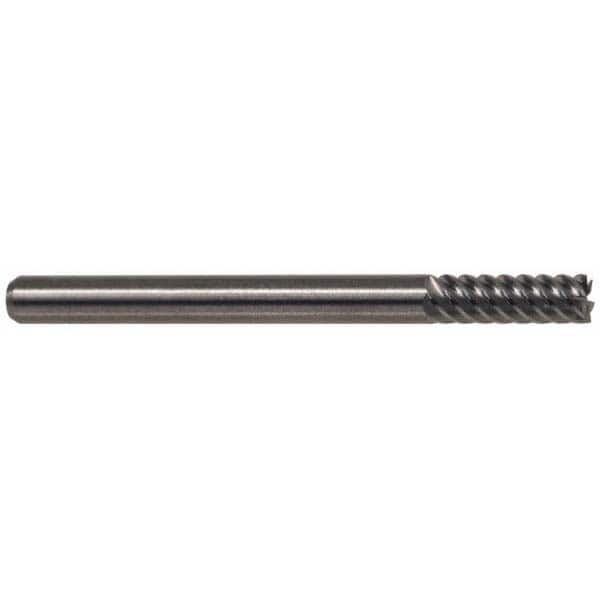 M.A. Ford - 9/16", 1-1/8" LOC, 9/16" Shank Diam, 3-1/2" OAL, 6 Flute, Solid Carbide Square End Mill - USA Tool & Supply