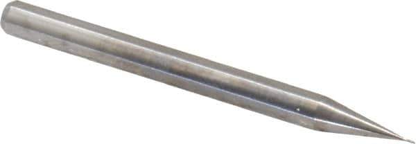 M.A. Ford - 0.01", 0.03" LOC, 1/8" Shank Diam, 1-1/2" OAL, 4 Flute, Solid Carbide Square End Mill - Single End, Uncoated, Spiral Flute, 30° Helix, Centercutting, Right Hand Cut, Right Hand Flute, Series 111 - USA Tool & Supply
