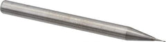 M.A. Ford - 0.008", 0.024" LOC, 1/8" Shank Diam, 1-1/2" OAL, 2 Flute, Solid Carbide Square End Mill - Single End, Uncoated, Spiral Flute, 30° Helix, Centercutting, Right Hand Cut, Right Hand Flute, Series 121 - USA Tool & Supply