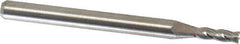 M.A. Ford - 5/64", 15/64" LOC, 1/8" Shank Diam, 1-1/2" OAL, 4 Flute, Solid Carbide Square End Mill - Single End, Uncoated, Spiral Flute, 30° Helix, Centercutting, Right Hand Cut, Right Hand Flute, Series 117 - USA Tool & Supply