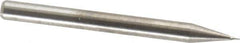 M.A. Ford - 0.007", 0.014" LOC, 1/8" Shank Diam, 1-1/2" OAL, 2 Flute, Solid Carbide Square End Mill - Single End, Uncoated, Spiral Flute, 30° Helix, Centercutting, Right Hand Cut, Right Hand Flute, Series 164 - USA Tool & Supply