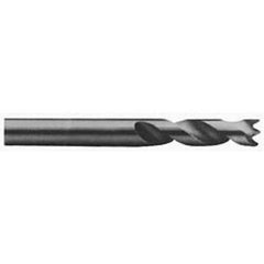 M.A. Ford - 31/64" Spiral Flute Solid Carbide Screw Machine Drill Bit - USA Tool & Supply