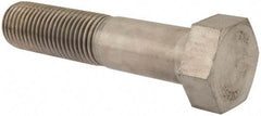 Value Collection - 1-1/2 - 6 UNC, 7" Length Under Head Hex Head Cap Screw - Partially Threaded, Grade 18-8 Stainless Steel, Uncoated, 2-1/4" Hex - USA Tool & Supply
