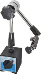 Value Collection - 58.97 Lb Magnetic Force, Fine Adjustment Indicator Positioner & Holder with Base - Articulated Arm, Rectangular Base, 2-1/8" Base Height, 2-1/4" Base Length, 2" Base Width - USA Tool & Supply