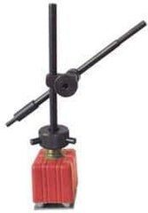 Value Collection - 38mm Wide Magnetic Indicator Base with Holders - Post & Rod Arm (Swivel) - USA Tool & Supply