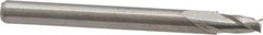 M.A. Ford - 5/32", 5/16" LOC, 3/16" Shank Diam, 2" OAL, 2 Flute, Solid Carbide Square End Mill - Single End, Uncoated, Spiral Flute, 30° Helix, Centercutting, Right Hand Cut, Right Hand Flute, Series 164 - USA Tool & Supply