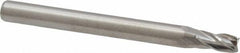 M.A. Ford - 5/32", 5/16" LOC, 3/16" Shank Diam, 2" OAL, 4 Flute, Solid Carbide Square End Mill - Single End, Uncoated, Spiral Flute, 30° Helix, Centercutting, Right Hand Cut, Right Hand Flute, Series 163 - USA Tool & Supply