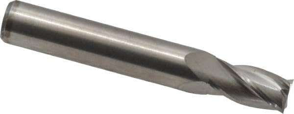M.A. Ford - 9/32", 1/2" LOC, 5/16" Shank Diam, 2" OAL, 4 Flute, Solid Carbide Square End Mill - USA Tool & Supply