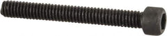 Value Collection - #1-72 UNF Hex Socket Drive, Socket Cap Screw - Alloy Steel, Black Oxide Finish, Fully Threaded, 5/8" Length Under Head - USA Tool & Supply