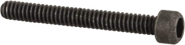 Value Collection - #2-64 UNF Hex Socket Drive, Socket Cap Screw - Alloy Steel, Black Oxide Finish, Fully Threaded, 5/8" Length Under Head - USA Tool & Supply
