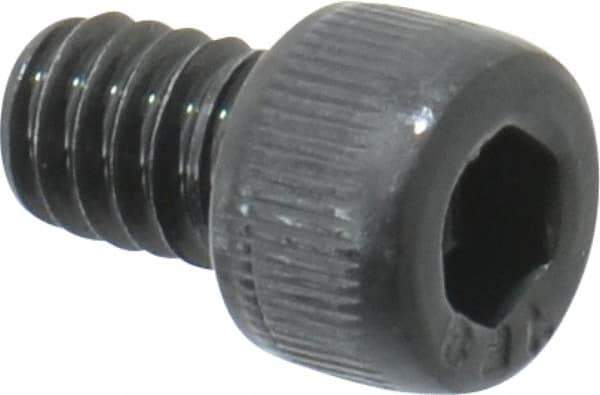 Value Collection - #5-40 UNC Hex Socket Drive, Socket Cap Screw - Alloy Steel, Black Oxide Finish, Fully Threaded, 3/16" Length Under Head - USA Tool & Supply