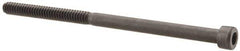 Value Collection - #6-32 UNC Hex Socket Drive, Socket Cap Screw - Alloy Steel, Black Oxide Finish, Partially Threaded, 2-1/2" Length Under Head - USA Tool & Supply