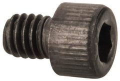 Value Collection - #6-40 UNF Hex Socket Drive, Socket Cap Screw - Alloy Steel, Black Oxide Finish, Fully Threaded, 3/16" Length Under Head - USA Tool & Supply