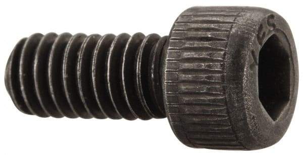 Value Collection - #6-40 UNF Hex Socket Drive, Socket Cap Screw - Alloy Steel, Black Oxide Finish, Fully Threaded, 5/16" Length Under Head - USA Tool & Supply