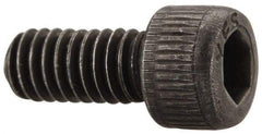 Value Collection - #6-40 UNF Hex Socket Drive, Socket Cap Screw - Alloy Steel, Black Oxide Finish, Fully Threaded, 5/16" Length Under Head - USA Tool & Supply
