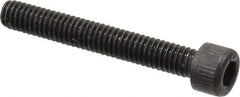 Value Collection - #6-40 UNF Hex Socket Drive, Socket Cap Screw - Alloy Steel, Black Oxide Finish, Fully Threaded, 1" Length Under Head - USA Tool & Supply