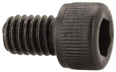 Value Collection - #8-36 UNF Hex Socket Drive, Socket Cap Screw - Alloy Steel, Black Oxide Finish, Fully Threaded, 1/4" Length Under Head - USA Tool & Supply