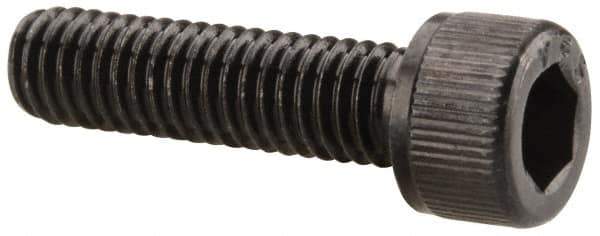 Value Collection - #8-36 UNF Hex Socket Drive, Socket Cap Screw - Alloy Steel, Black Oxide Finish, Fully Threaded, 5/8" Length Under Head - USA Tool & Supply