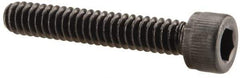 Value Collection - #10-24 UNC Hex Socket Drive, Socket Cap Screw - Alloy Steel, Black Oxide Finish, Fully Threaded, 1-1/8" Length Under Head - USA Tool & Supply