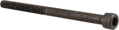 Value Collection - #10-24 UNC Hex Socket Drive, Socket Cap Screw - Alloy Steel, Black Oxide Finish, Partially Threaded, 2-3/8" Length Under Head - USA Tool & Supply