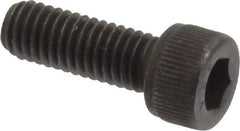Value Collection - #10-32 UNF Hex Socket Drive, Socket Cap Screw - Alloy Steel, Black Oxide Finish, Fully Threaded, 9/16" Length Under Head - USA Tool & Supply