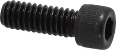 Value Collection - #12-24 UNC Hex Socket Drive, Socket Cap Screw - Alloy Steel, Black Oxide Finish, Fully Threaded, 5/8" Length Under Head - USA Tool & Supply