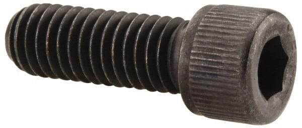 Value Collection - #12-28 UNF Hex Socket Drive, Socket Cap Screw - Alloy Steel, Black Oxide Finish, Fully Threaded, 5/8" Length Under Head - USA Tool & Supply