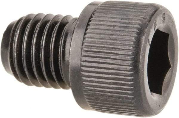 Value Collection - 5/16-24 UNF Hex Socket Drive, Socket Cap Screw - Alloy Steel, Black Oxide Finish, Fully Threaded, 3/8" Length Under Head - USA Tool & Supply