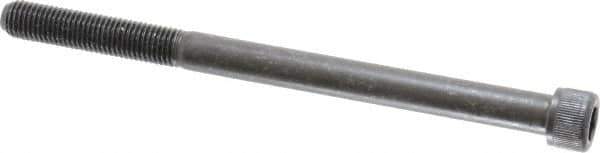 Value Collection - 5/16-24 UNF Hex Socket Drive, Socket Cap Screw - Alloy Steel, Black Oxide Finish, Partially Threaded, 4-1/2" Length Under Head - USA Tool & Supply