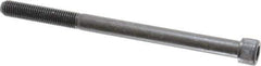Value Collection - 5/16-24 UNF Hex Socket Drive, Socket Cap Screw - Alloy Steel, Black Oxide Finish, Partially Threaded, 4-1/2" Length Under Head - USA Tool & Supply