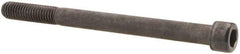 Value Collection - 3/8-16 UNC Hex Socket Drive, Socket Cap Screw - Alloy Steel, Black Oxide Finish, Partially Threaded, 4-3/4" Length Under Head - USA Tool & Supply