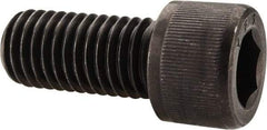 Value Collection - 3/8-24 UNF Hex Socket Drive, Socket Cap Screw - Alloy Steel, Black Oxide Finish, Fully Threaded, 1-1/8" Length Under Head - USA Tool & Supply
