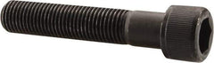 Value Collection - 7/16-20 UNF Hex Socket Drive, Socket Cap Screw - Alloy Steel, Black Oxide Finish, Partially Threaded, 2-1/4" Length Under Head - USA Tool & Supply