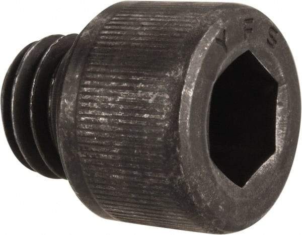 Value Collection - 1/2-13 UNC Hex Socket Drive, Socket Cap Screw - Alloy Steel, Black Oxide Finish, Fully Threaded, 3/8" Length Under Head - USA Tool & Supply